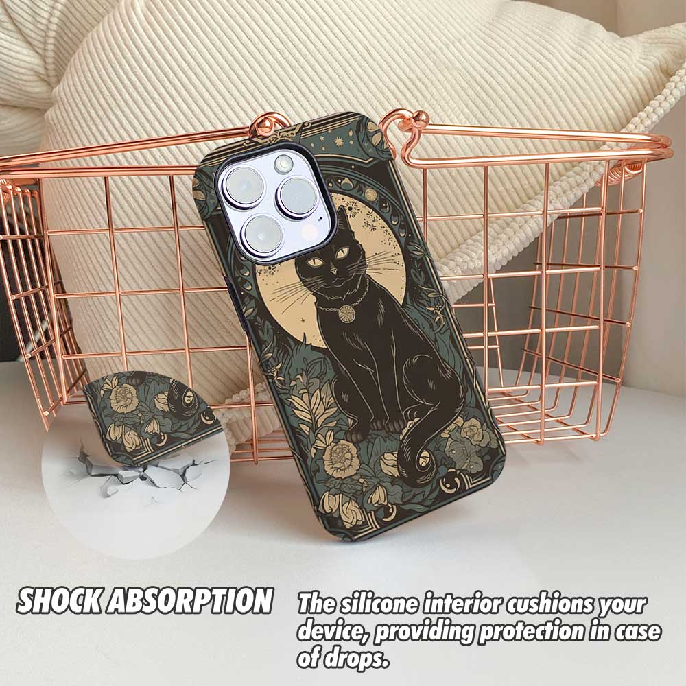 Mystical Cat - iPhone Case