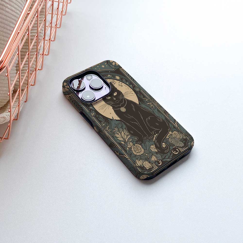 Mystical Cat - iPhone Case