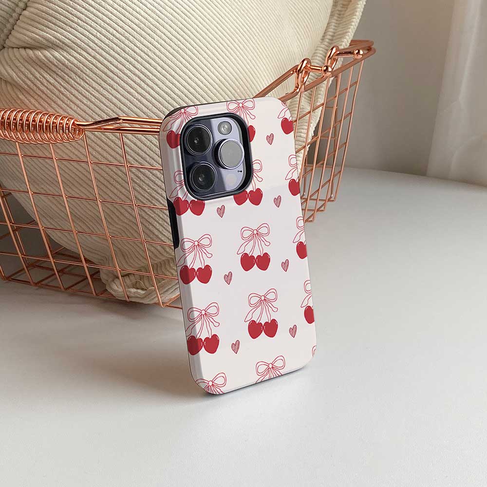 Cherry Love - iPhone Case