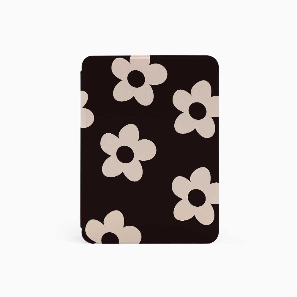 B&W Floral Simple - Kindle Case - Joylife Case
