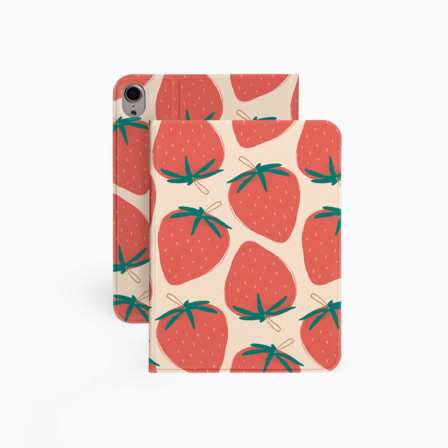 Kawaii Strawberry - iPad Case