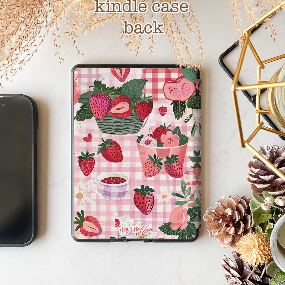 Floral Berry🌸🍓 - Kindle Case