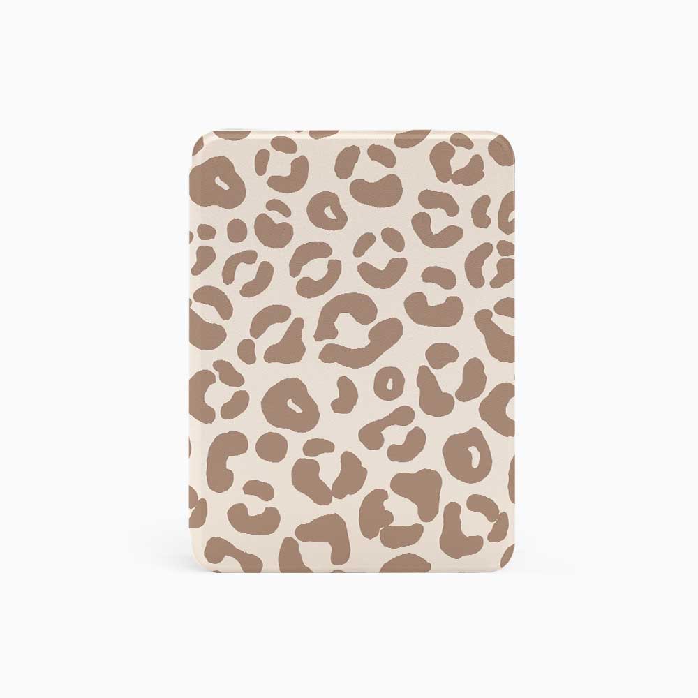 Leopard Kiss - Kindle Case - Khaki - Joylife Case