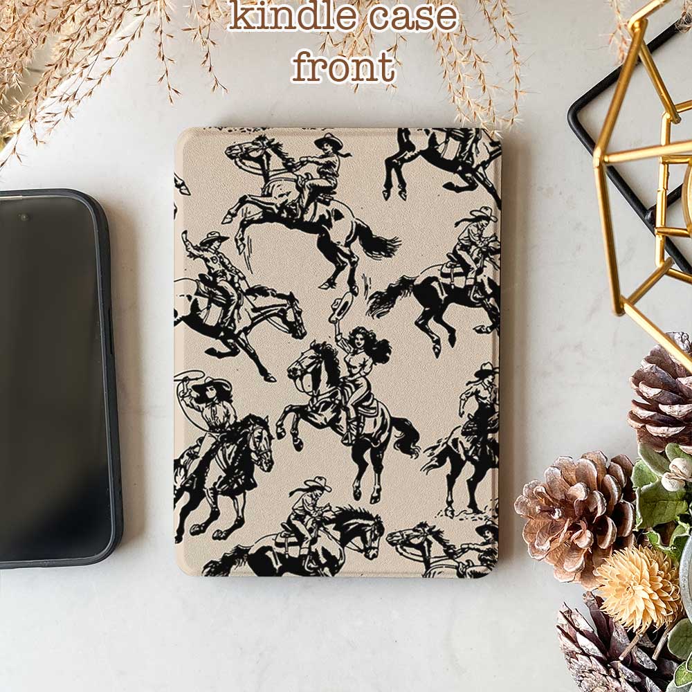 Retro Cowgirl - All New Kindle Case