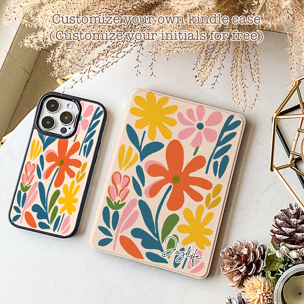 Simple Floral - Kindle Case