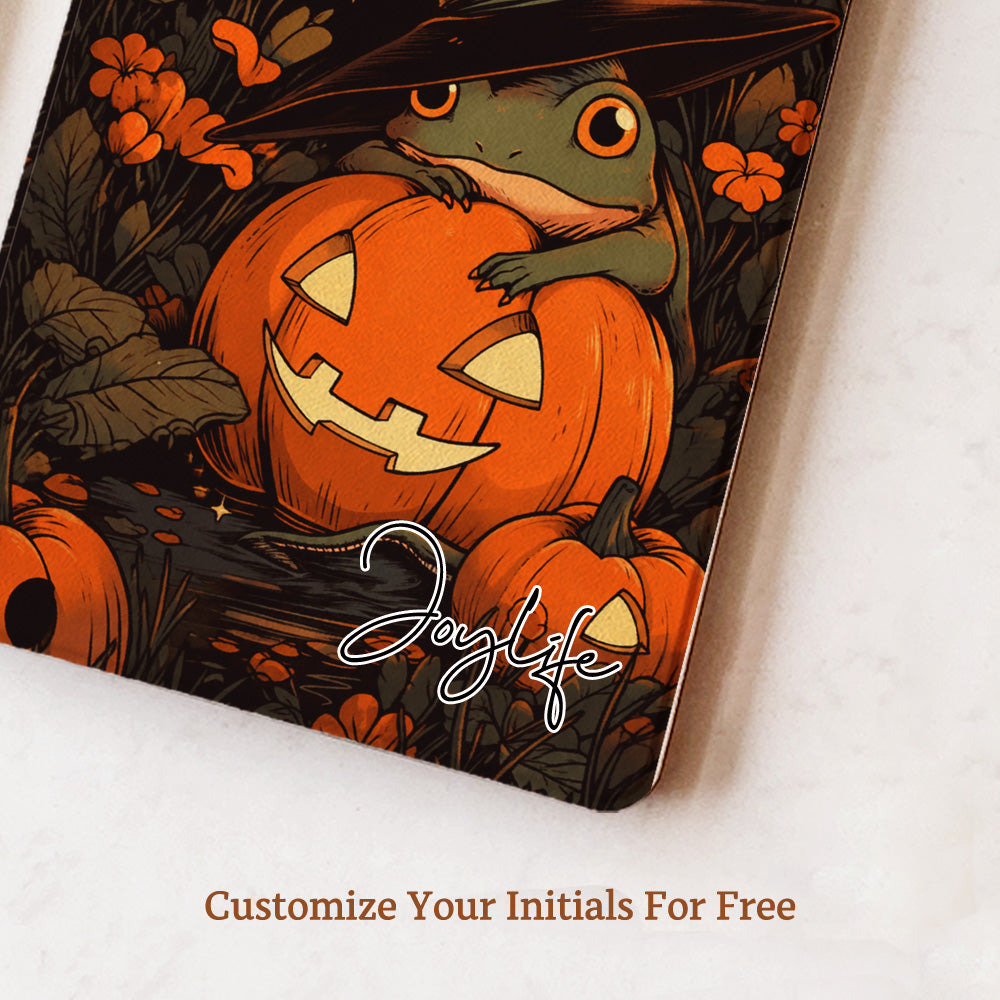 Pumpkin Frog Kindle Case