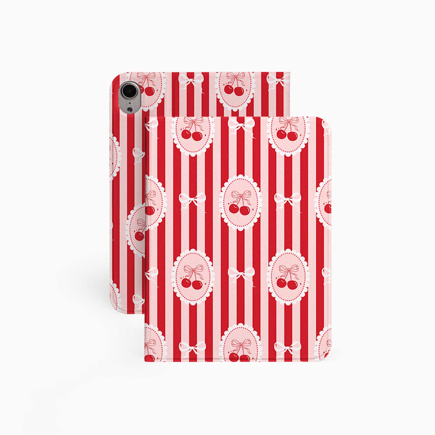 Cherry Stripe - iPad Case - Joylife Case