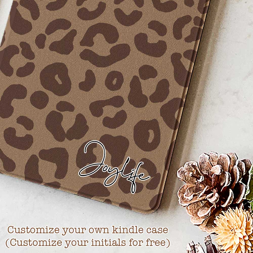 Leopard Kiss - Kindle Case - Choco - Joylife Case