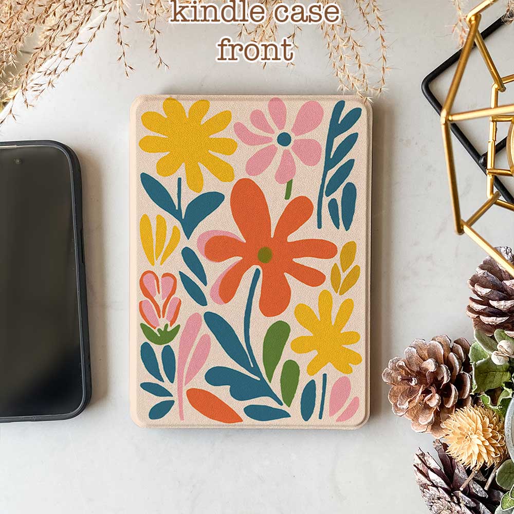 Simple Floral - Kindle Case