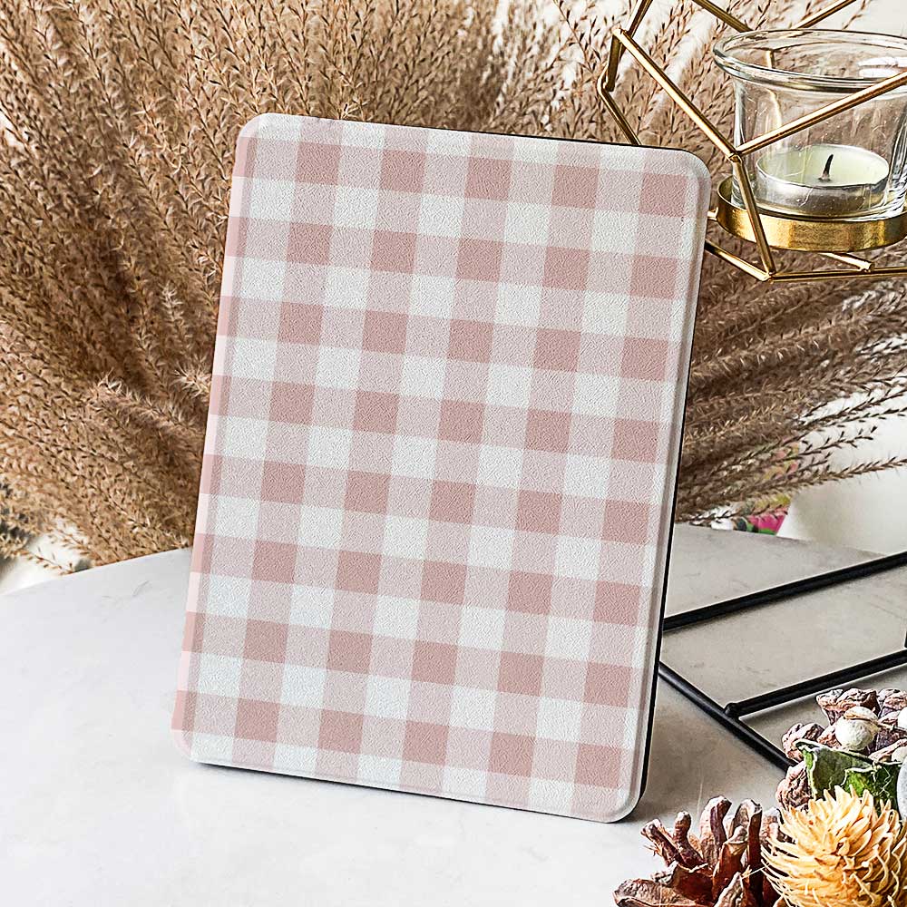 Gingham Canvas - Kindle Case