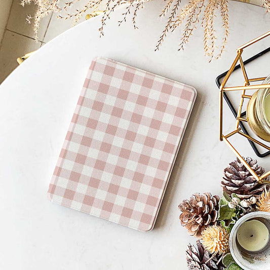 Gingham Canvas - Kindle Case