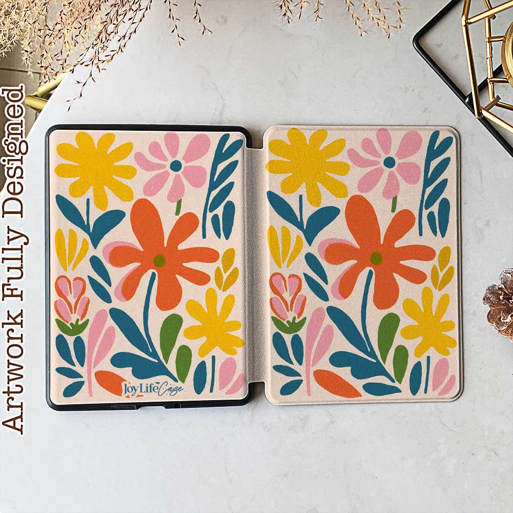 Simple Floral - Kindle Case