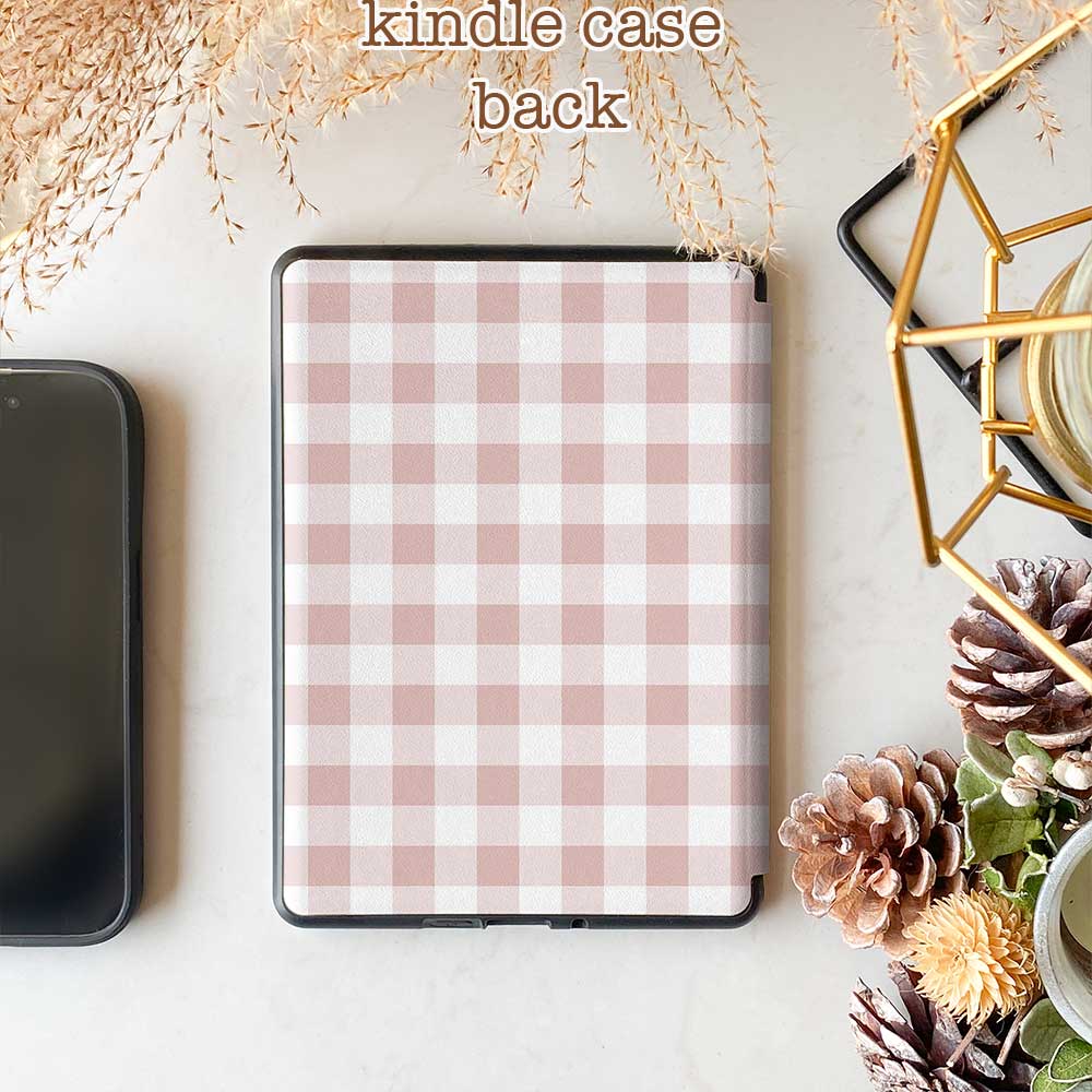 Gingham Canvas - Kindle Case