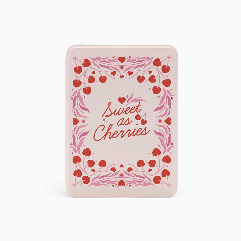 Sweet as Cherries - Kindle Case - White - Joylife Case