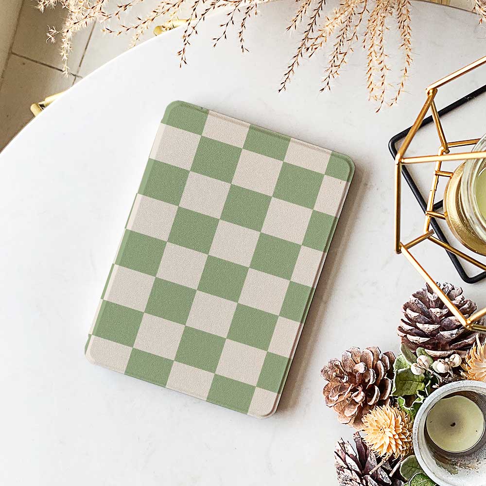 Vintage Checkered - Kindle Case