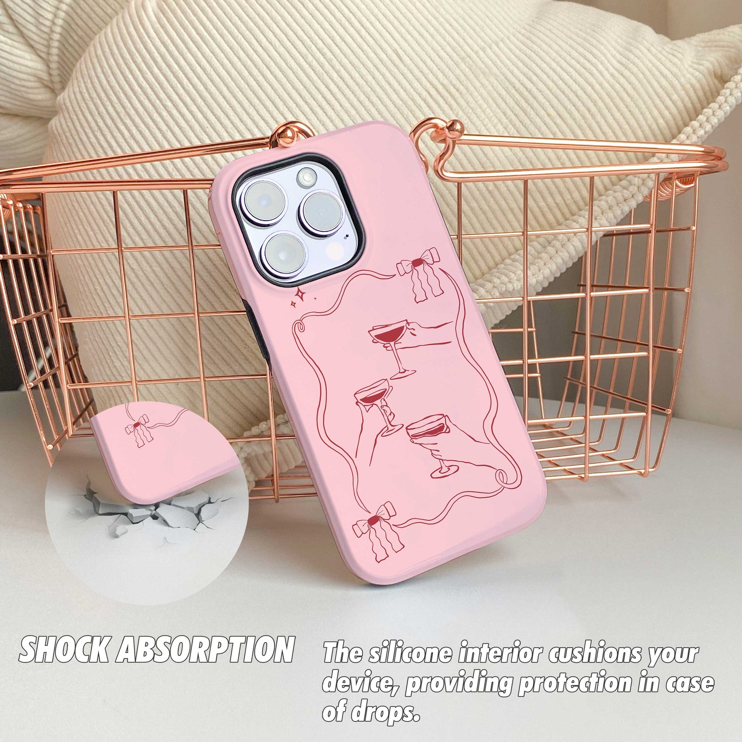 A Toast to Love - iPhone Case - Joylife Case