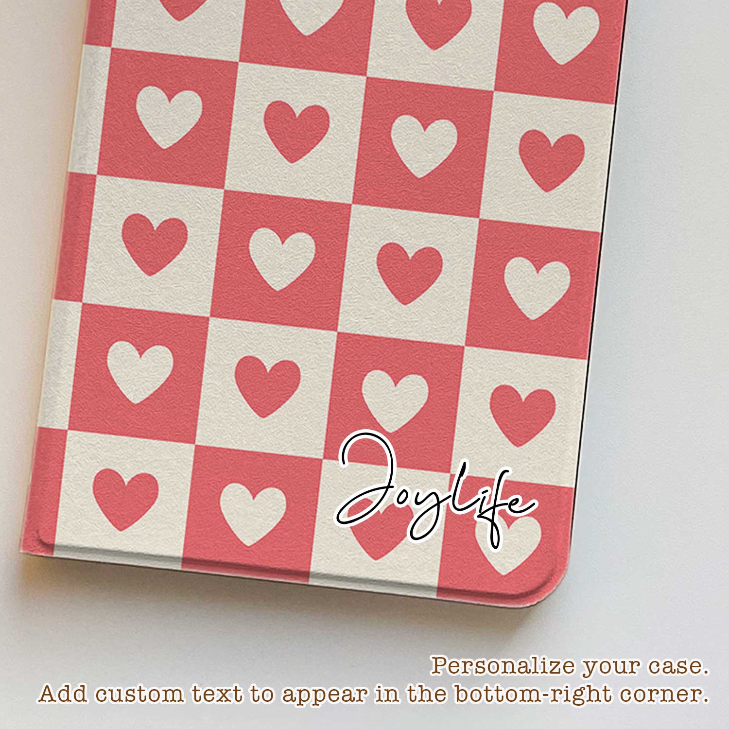 Sweetheart Grid - iPad Case - Joylife Case