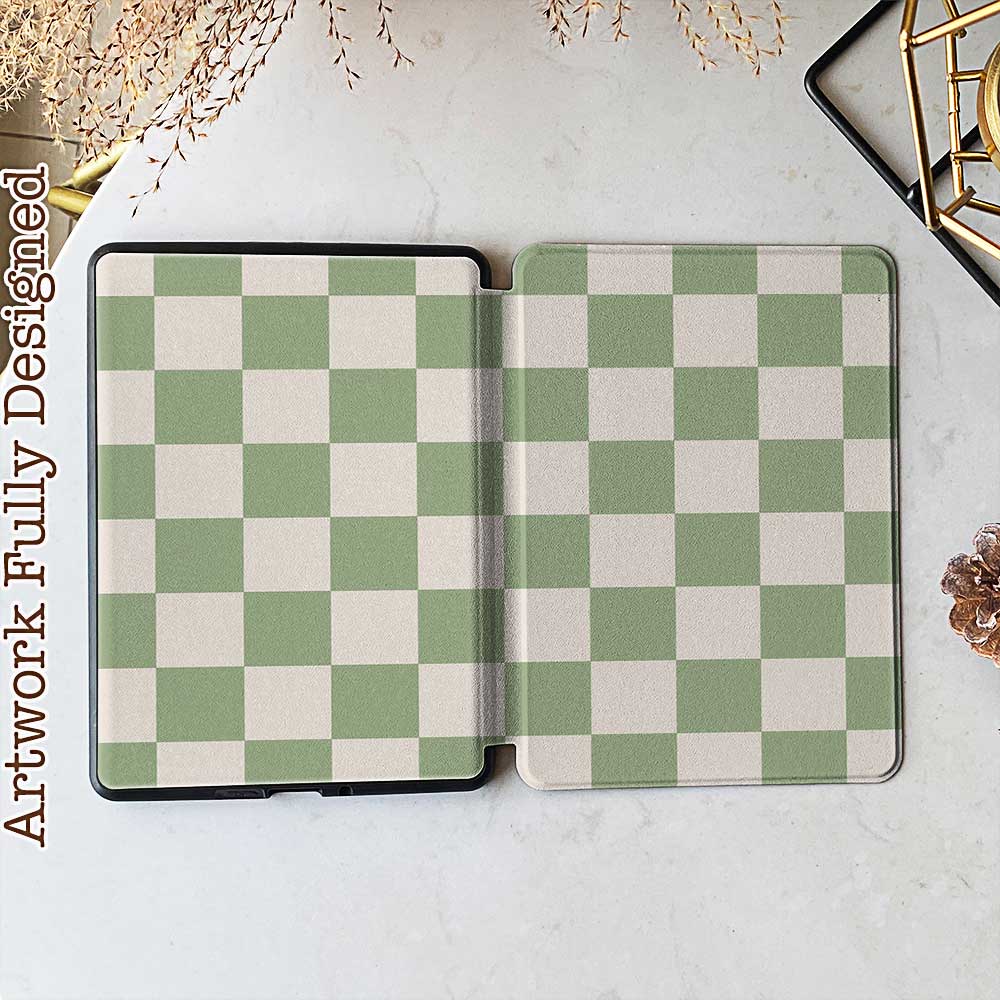 Vintage Checkered - Kindle Case