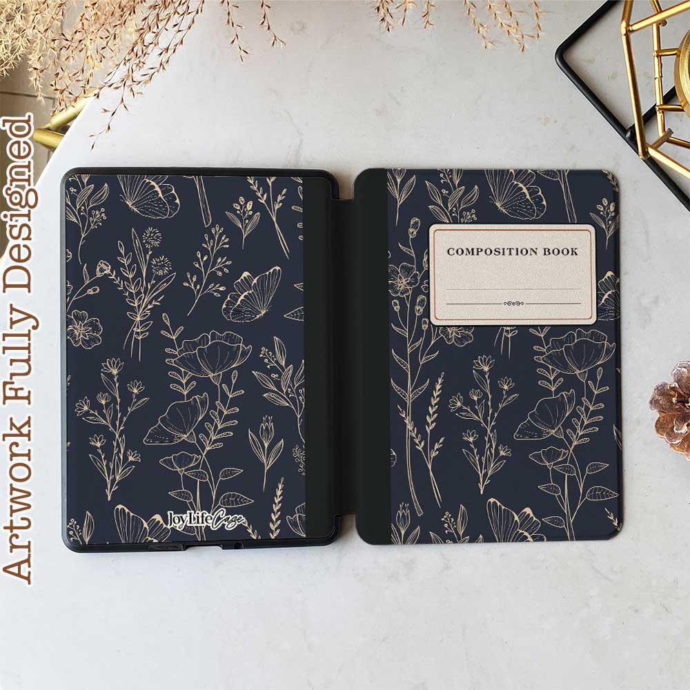 Blue Blossom - Kindle Case