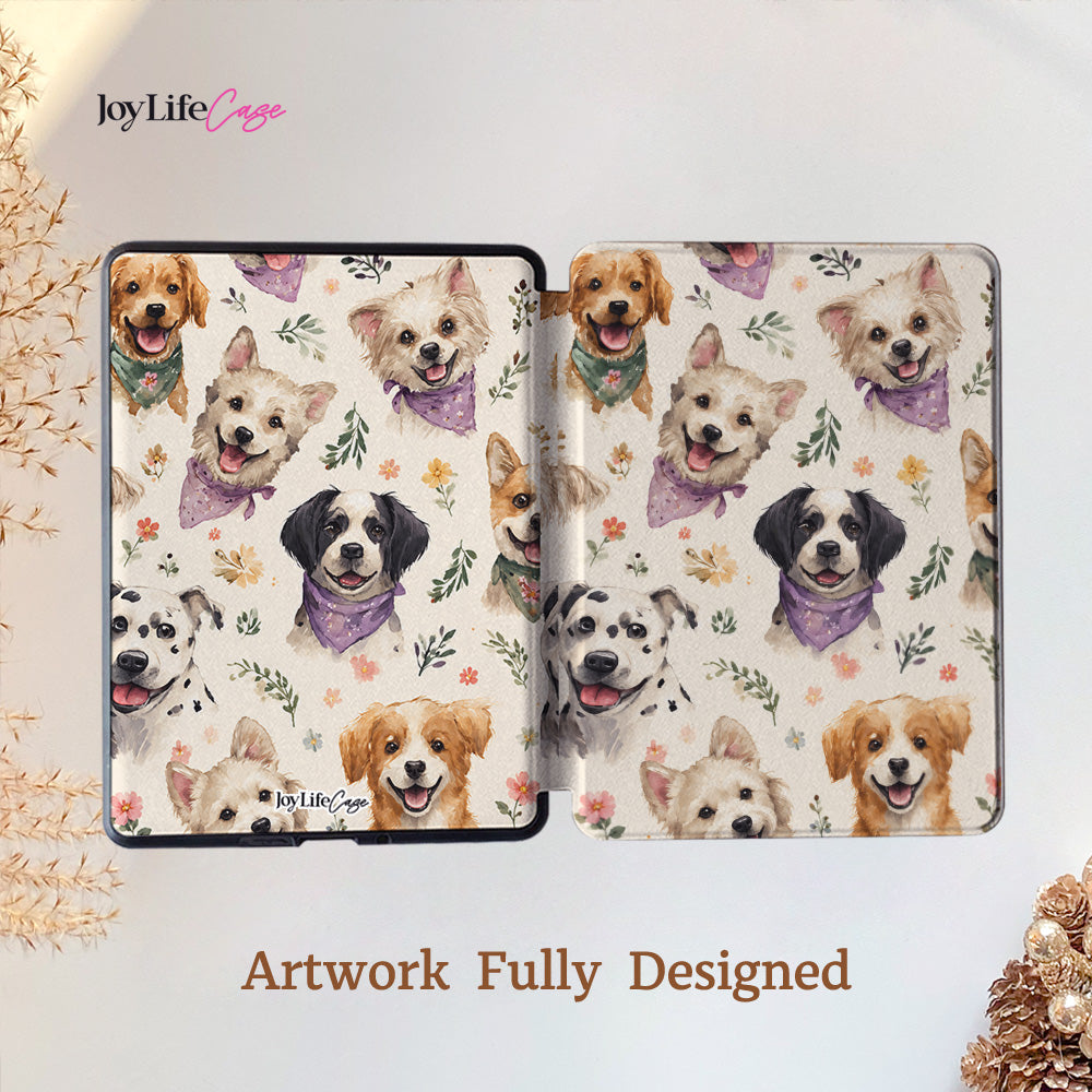Autumn Puppy Parade - Kindle Case
