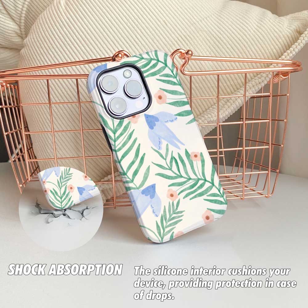 Birds Pattern - iPhone Case - Joylife Case