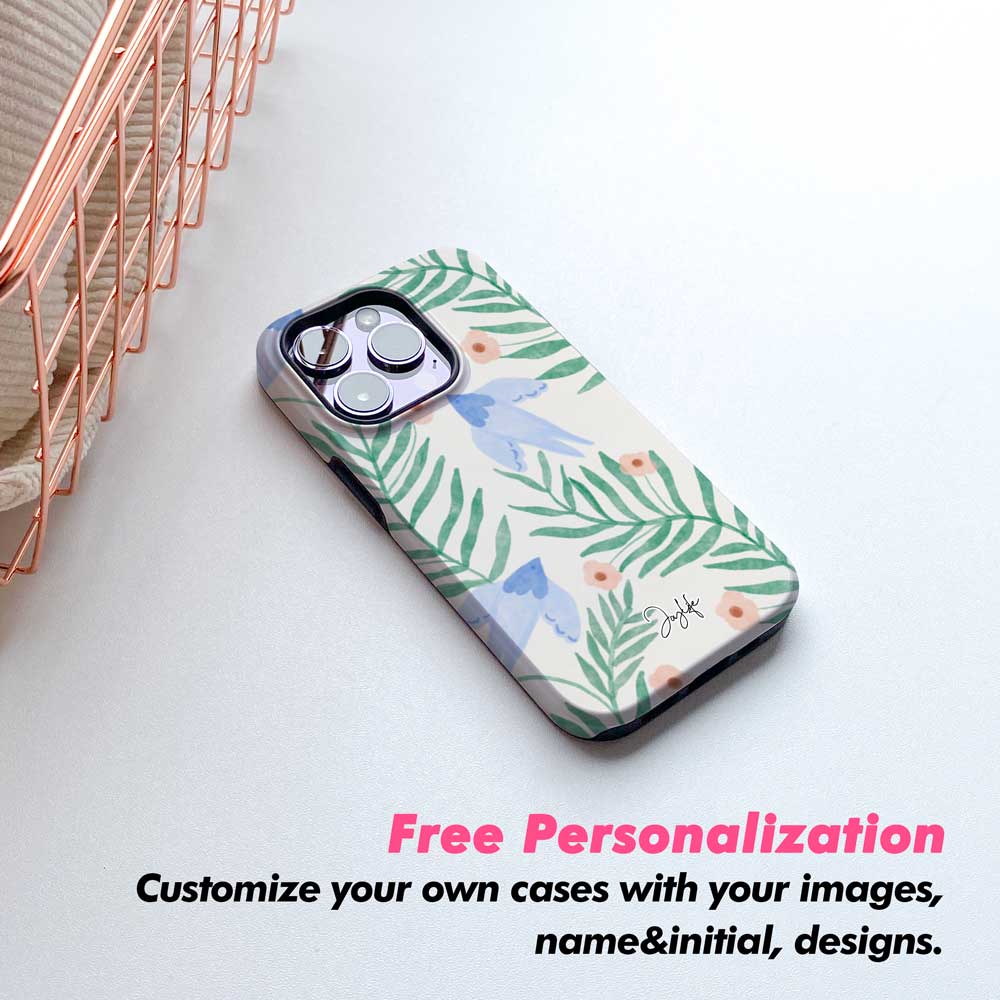 Birds Pattern - iPhone Case - Joylife Case