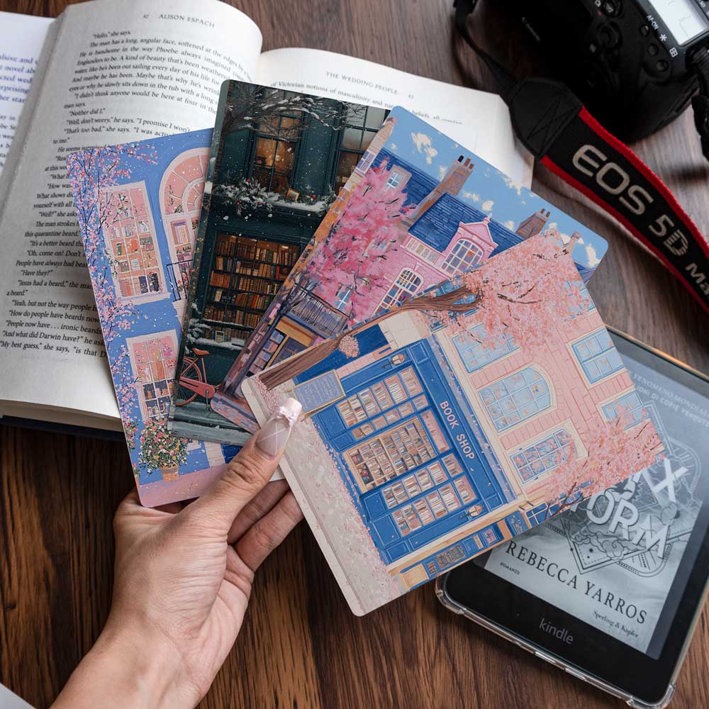Book Shop Escapes - Kindle Clear Case Insert - Joylife Case