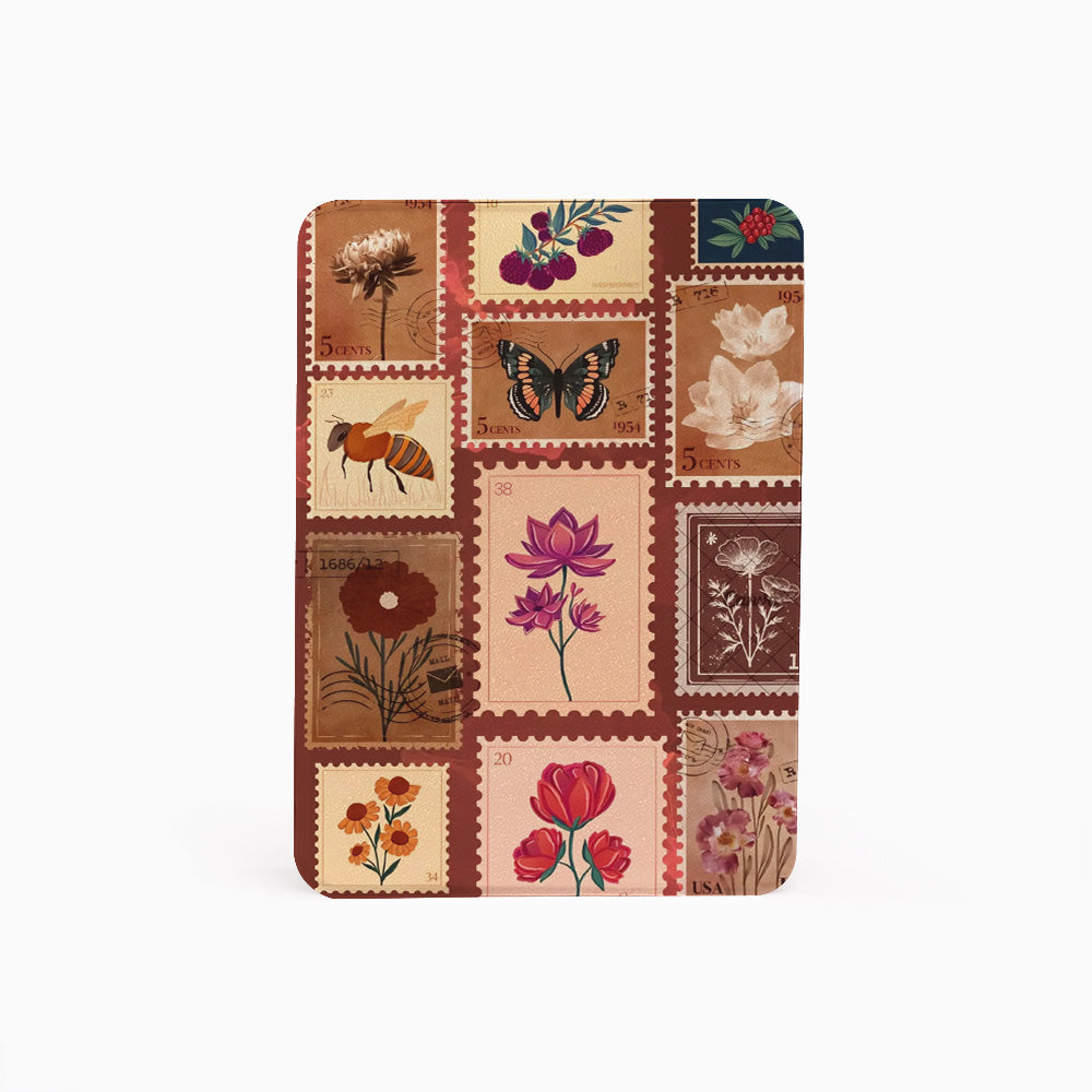 Botanical Stamps - Kindle Case
