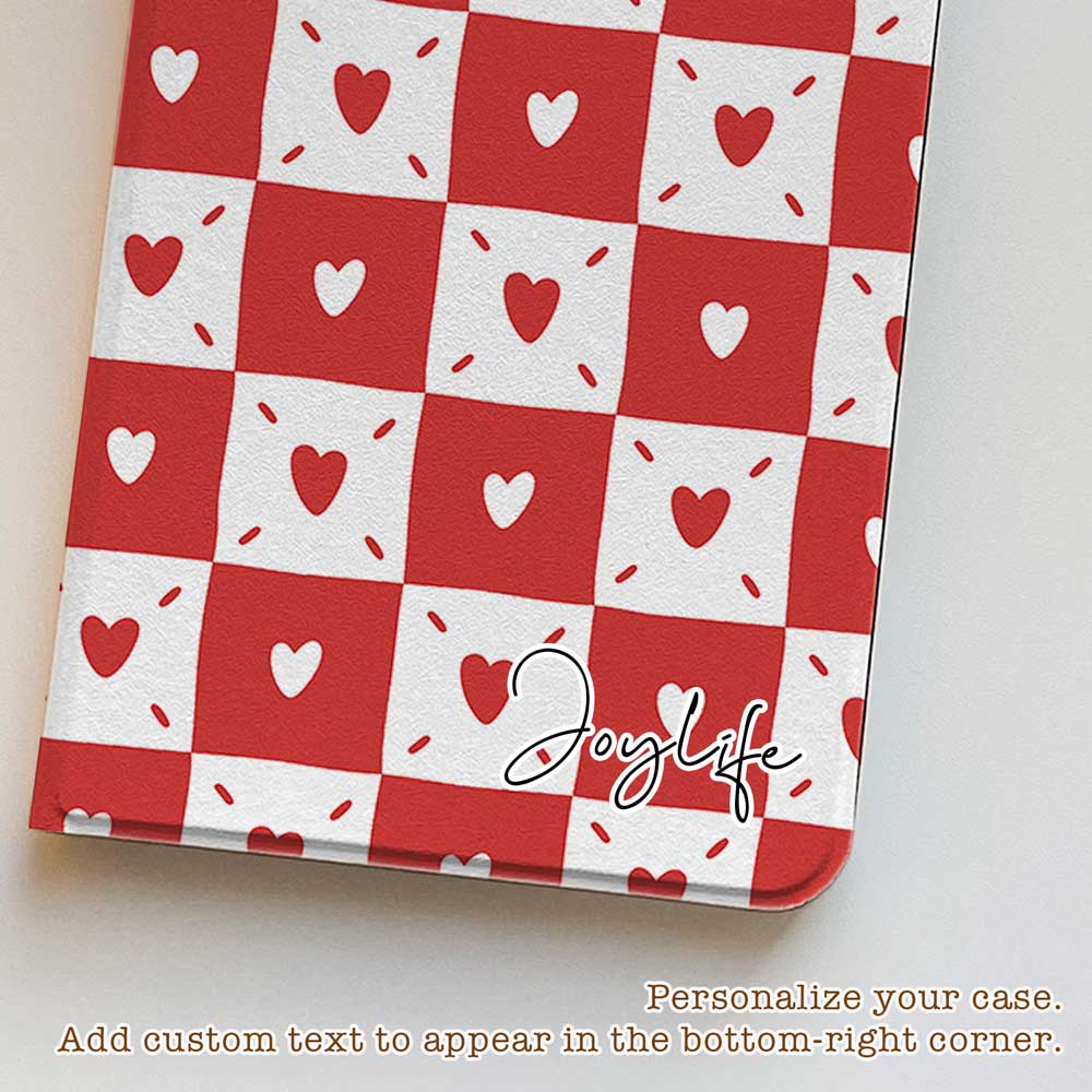 Checkered Love - iPad Case - Joylife Case