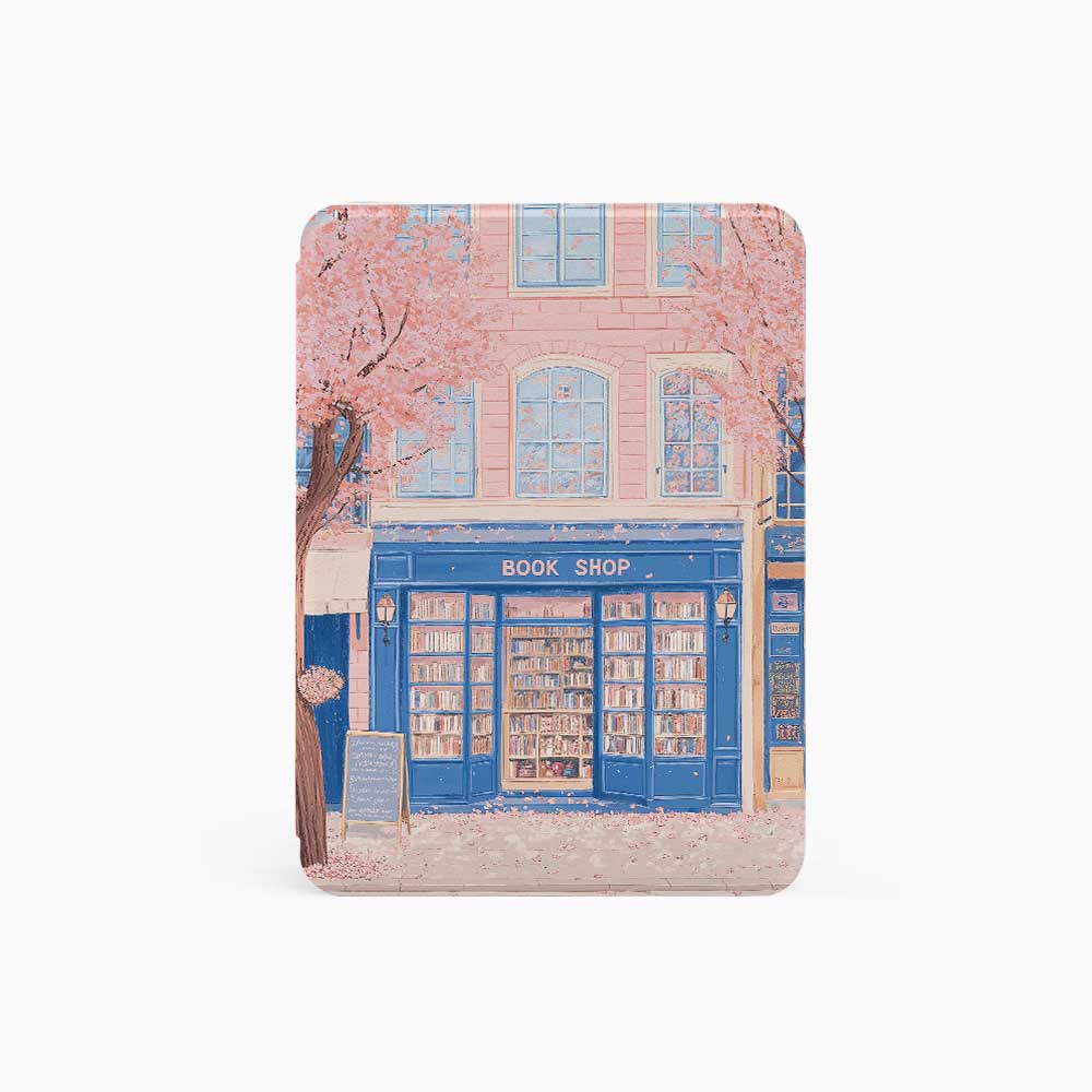 Cherry Blossom Bookshop- Kindle Case - Joylife Case