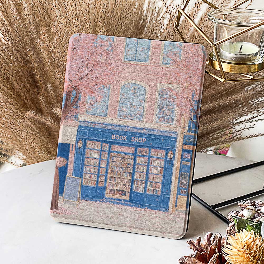 Cherry Blossom Bookshop- Kindle Case - Joylife Case