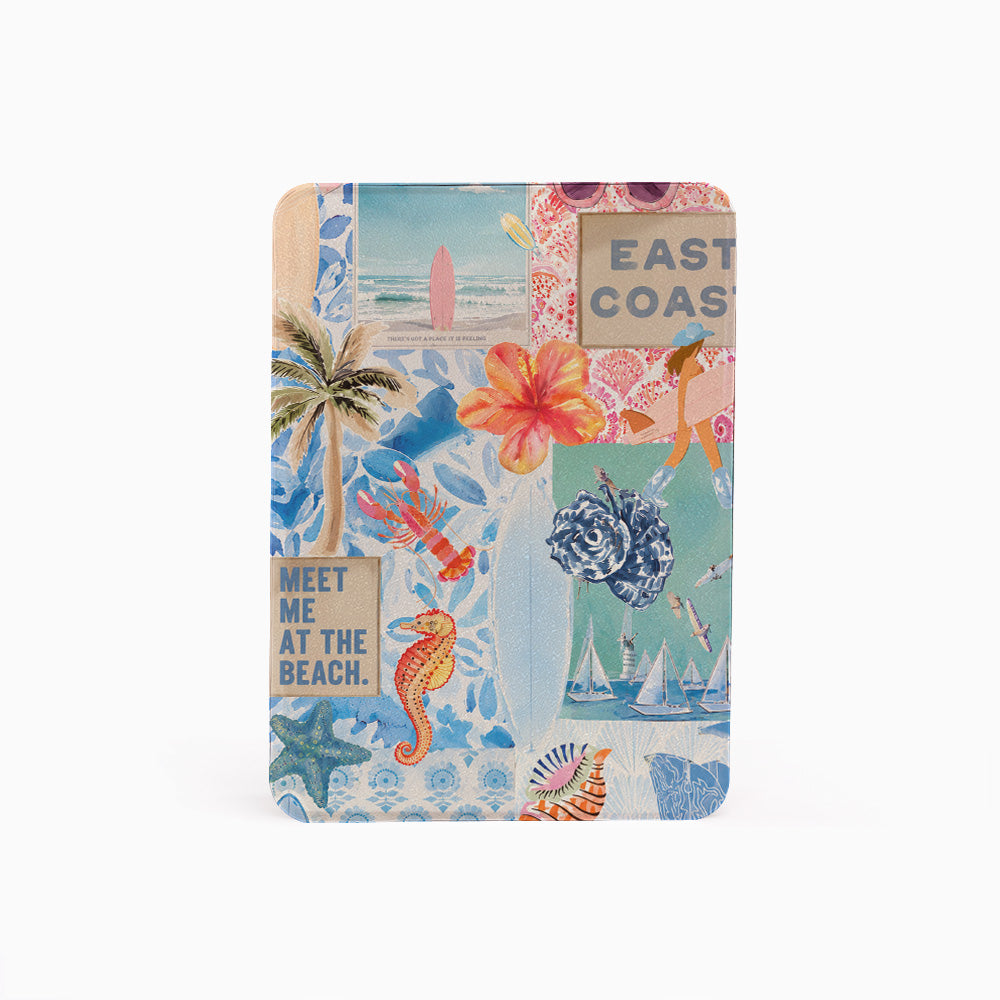 Coastal Bloom Escape Kindle Case