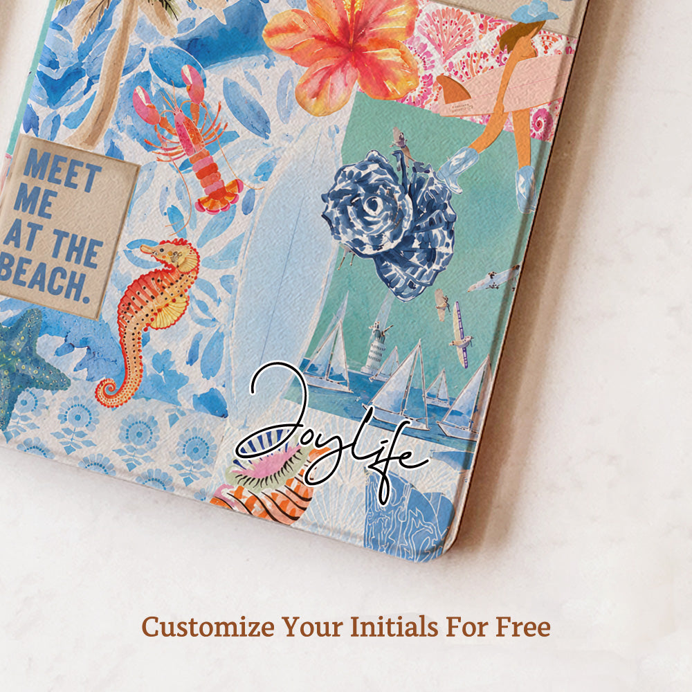 Coastal Bloom Escape Kindle Case