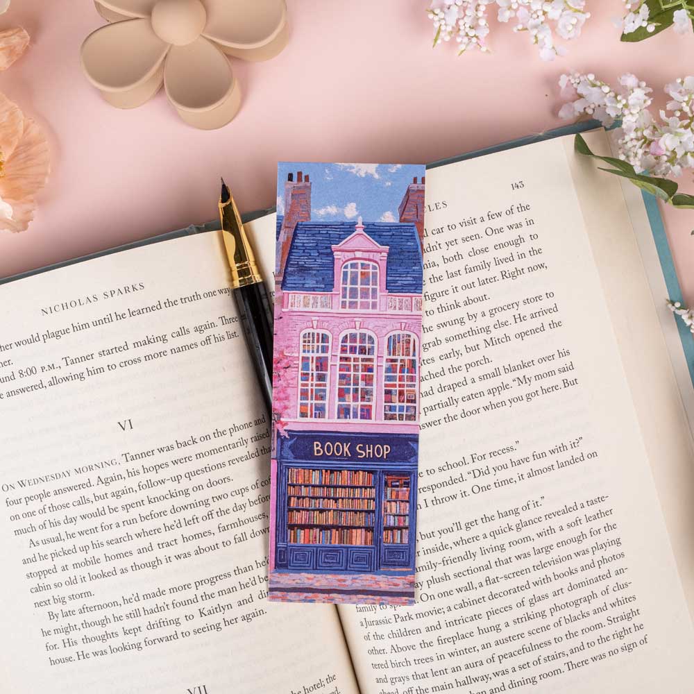 Colorful bookmarks in vibrant hues, perfect for marking pages in books.