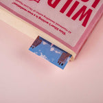 Colorful bookmarks in vibrant hues, perfect for marking pages in books.