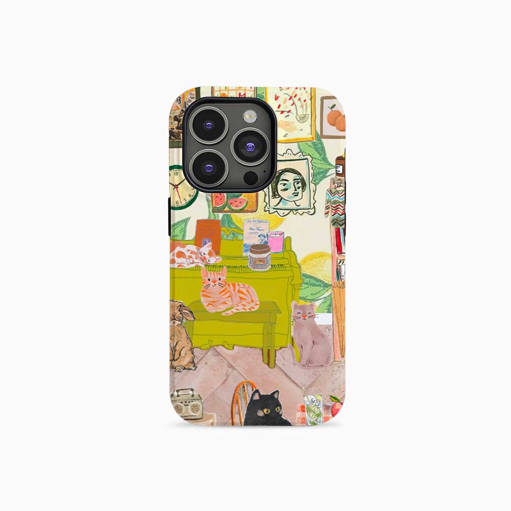 Cozy Collage - iPhone Case
