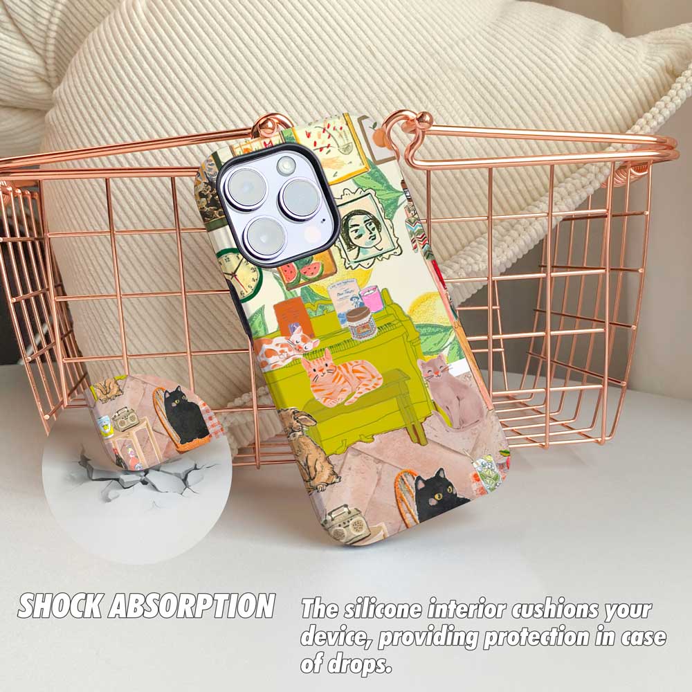 Cozy Collage - iPhone Case