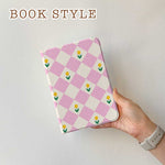 Diamonds & Flowers - iPad Case Pink - Joylife Case