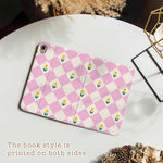 Diamonds & Flowers - iPad Case Pink - Joylife Case