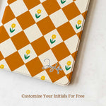 Diamonds & Flowers - Kindle Case Brown - Joylife Case