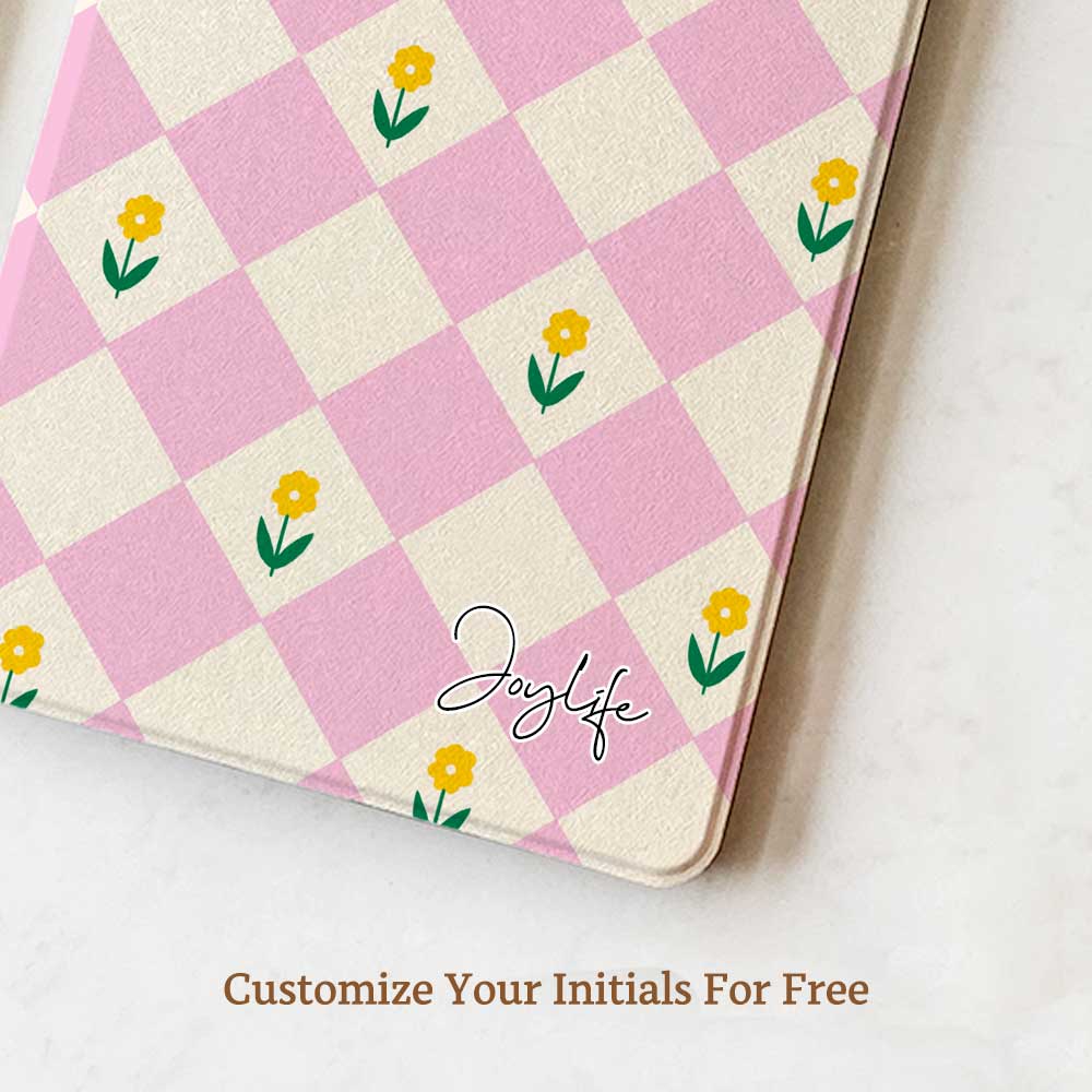 Diamonds & Flowers - Kindle Case Pink - Joylife Case
