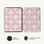 Diamonds & Flowers - Kindle Case Pink - Joylife Case