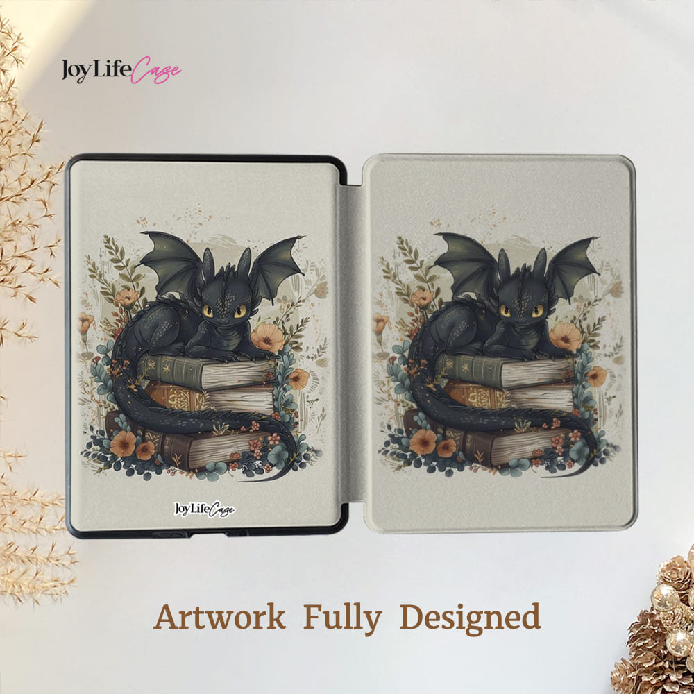 Dragon and Roses - Kindle Case