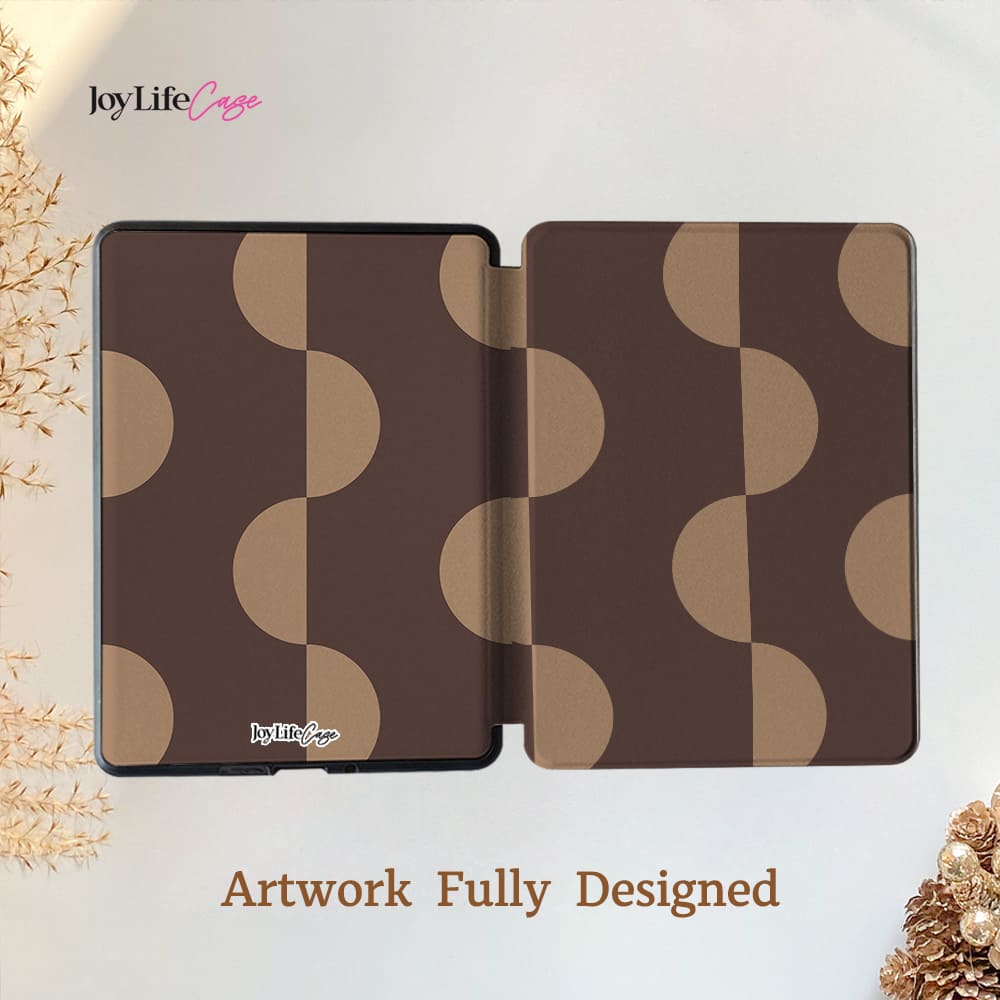 Earthy Circles - Kindle Case