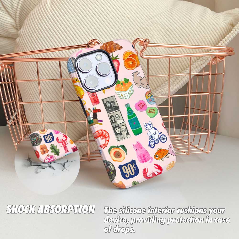 Eclectic Collage - iPhone Case