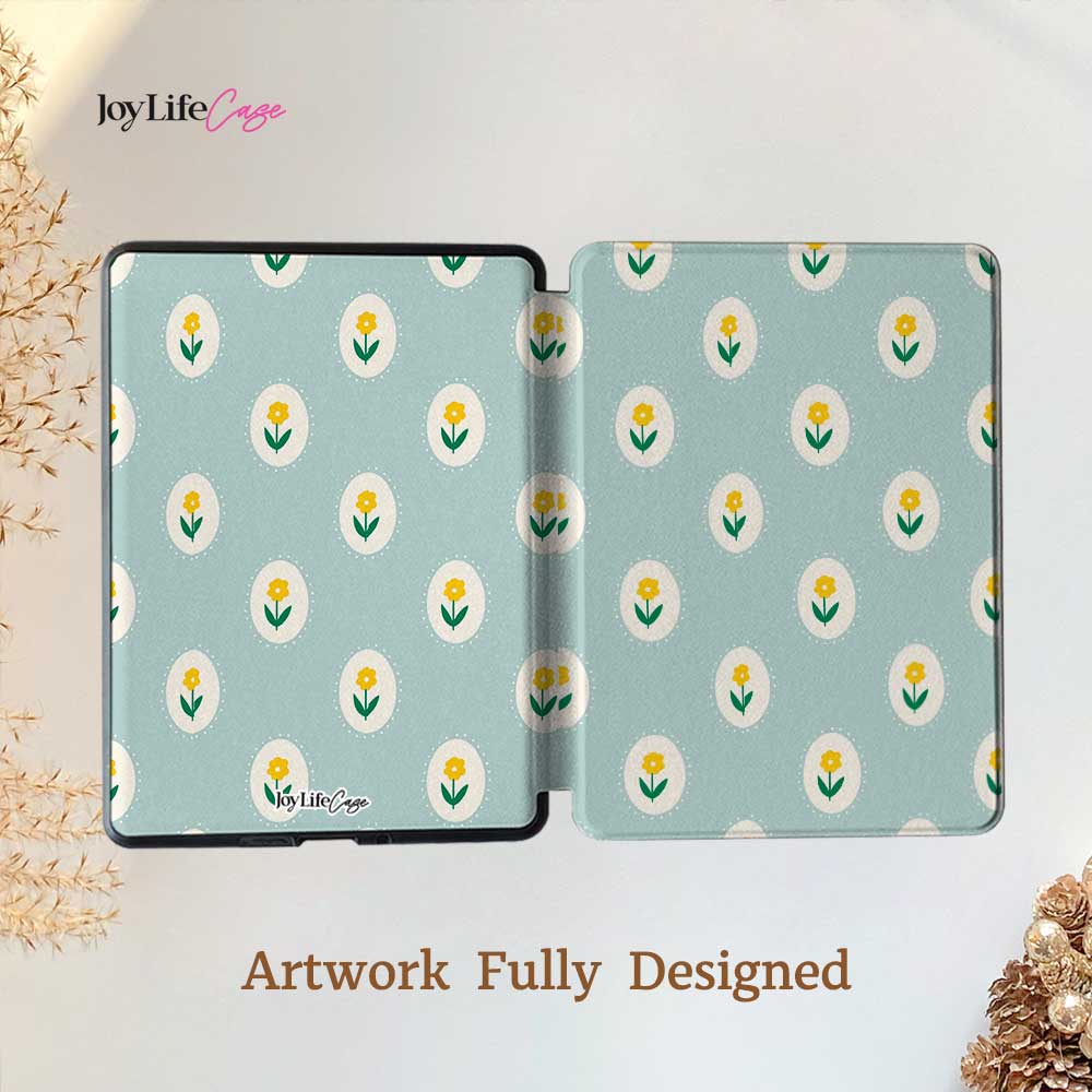 Eggs Shape Flowers - Kindle Case - Joylife Case