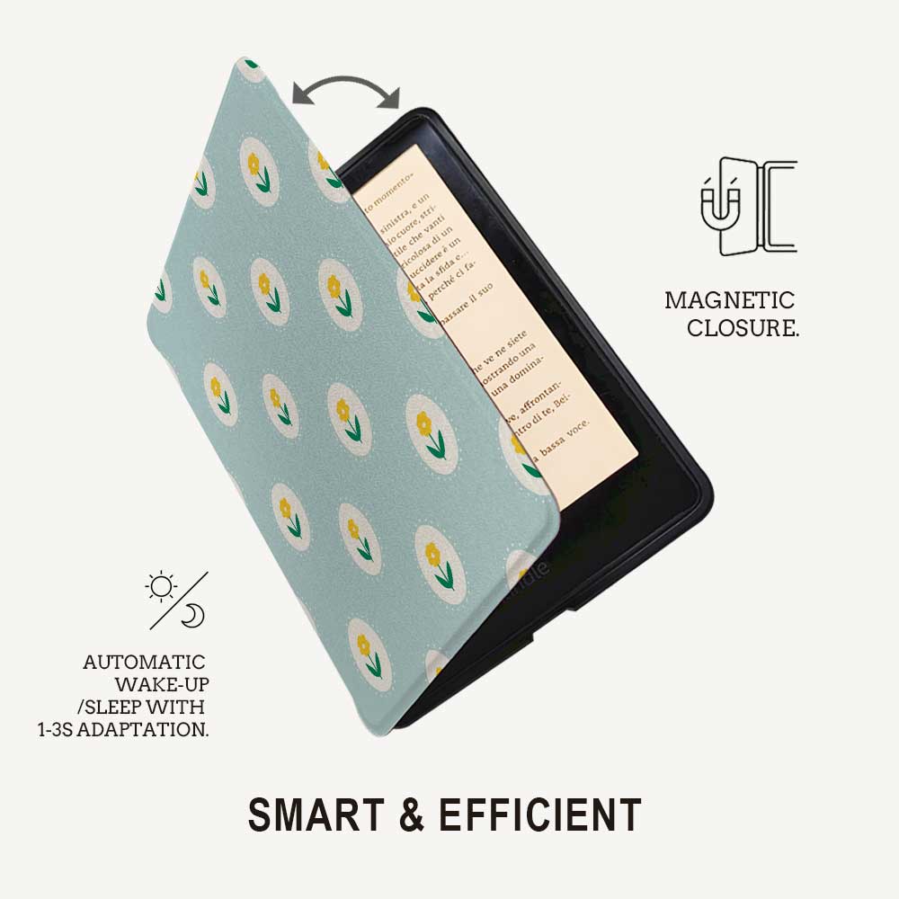 Eggs Shape Flowers - Kindle Case - Joylife Case