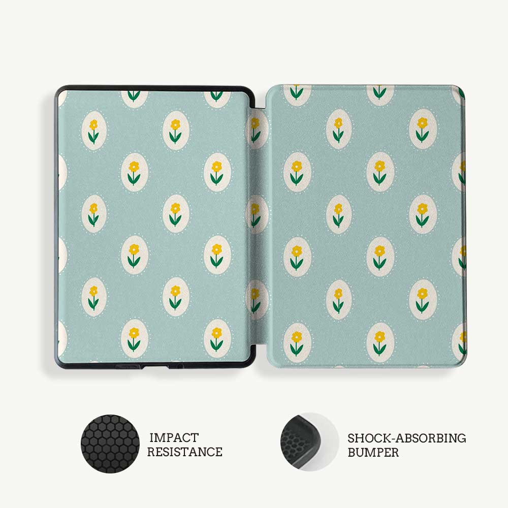 Eggs Shape Flowers - Kindle Case - Joylife Case