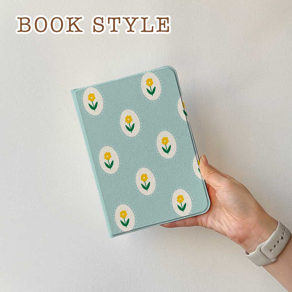 Eggs Shape Flowers - iPad Case - Joylife Case