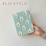 Eggs Shape Flowers - iPad Case - Joylife Case